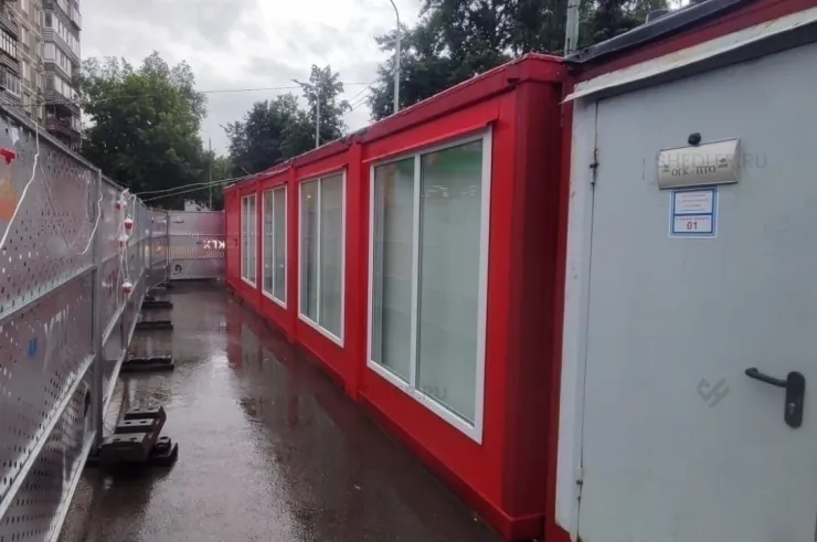 Модульный офис из 5 блок-контейнеров в г. Москва