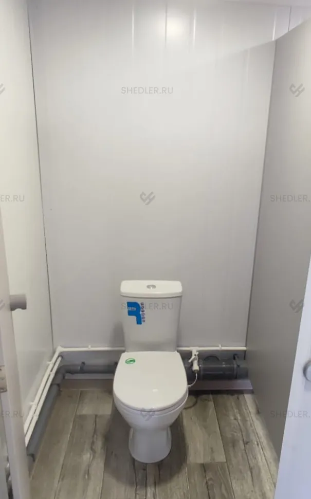 Модульный офис SHEDLER с оборудованием и туалетом