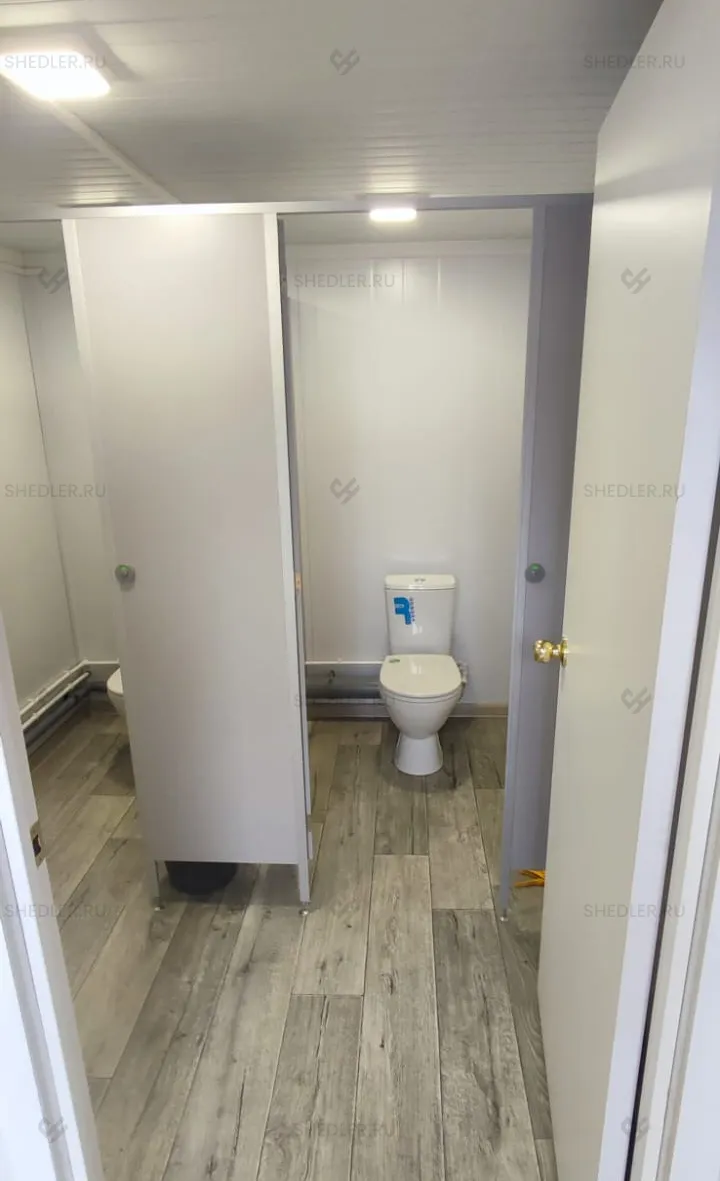 Модульный офис SHEDLER с оборудованием и санузлом