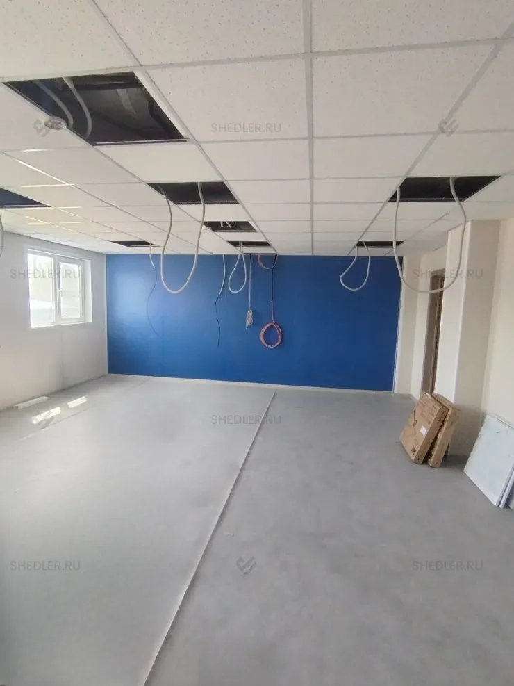 Модульное здание SHEDLER из сэндвич-панелей из 40 блок контейнеров в городе Воронеж 