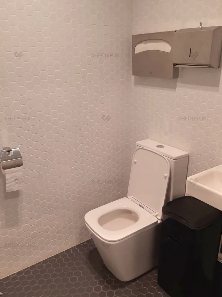 Быстровозводимый офис продаж от SHEDLER из 5 БКСП в городе Москва, ул. Академика Королева, ЖК Достижение туалет