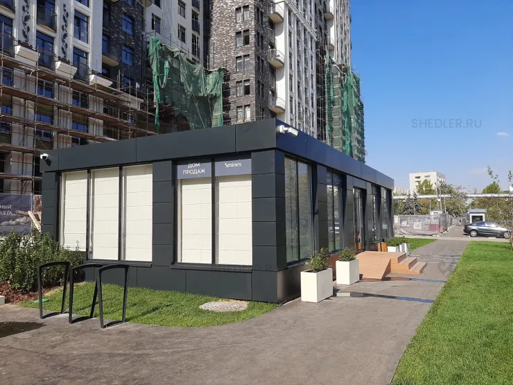 Модуль из 5 БКСП для офиса продаж в г. Москва, ул. Академика Королева