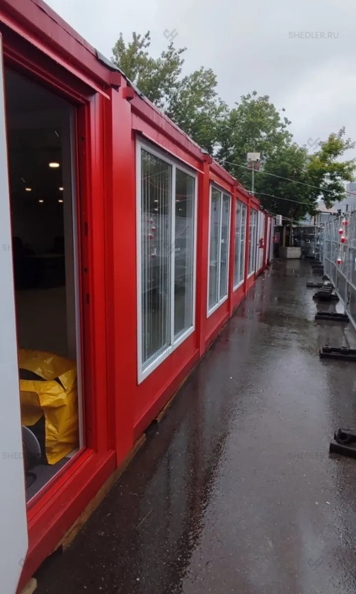 Модульный офис из 5 блок-контейнеров в Москве