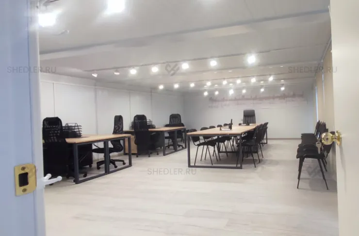 Модульный офис из 5 блок-контейнеров с мебелью