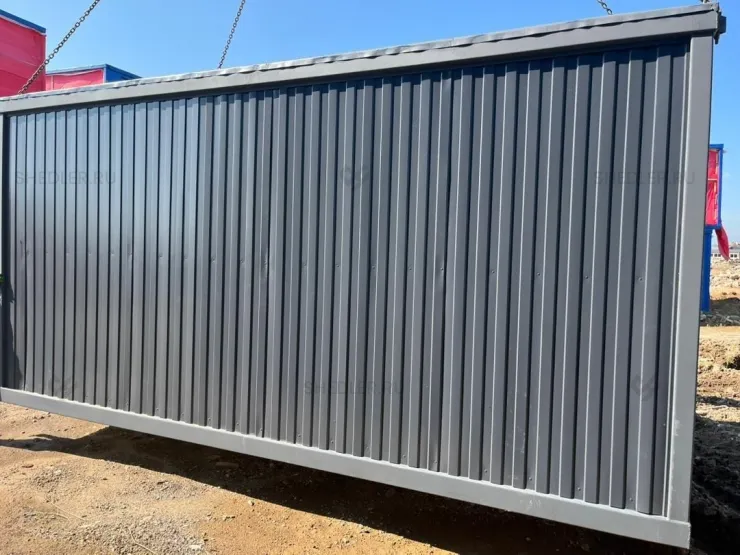 Модульный блок-контейнер с односкатной крышей SHEDLER