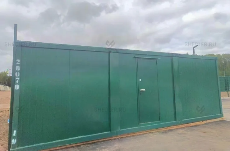 Модульное здание из 3-х блок-контейнеров