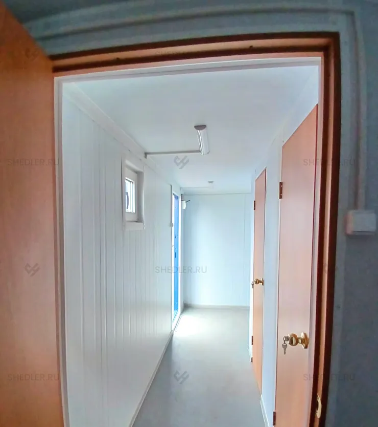 Внутренняя отделка модульного здания