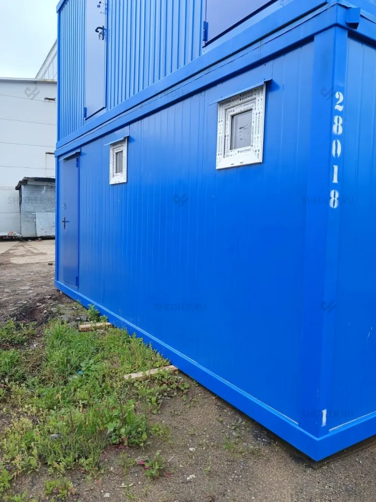 Сантехнический блок-контейнер для заказчика