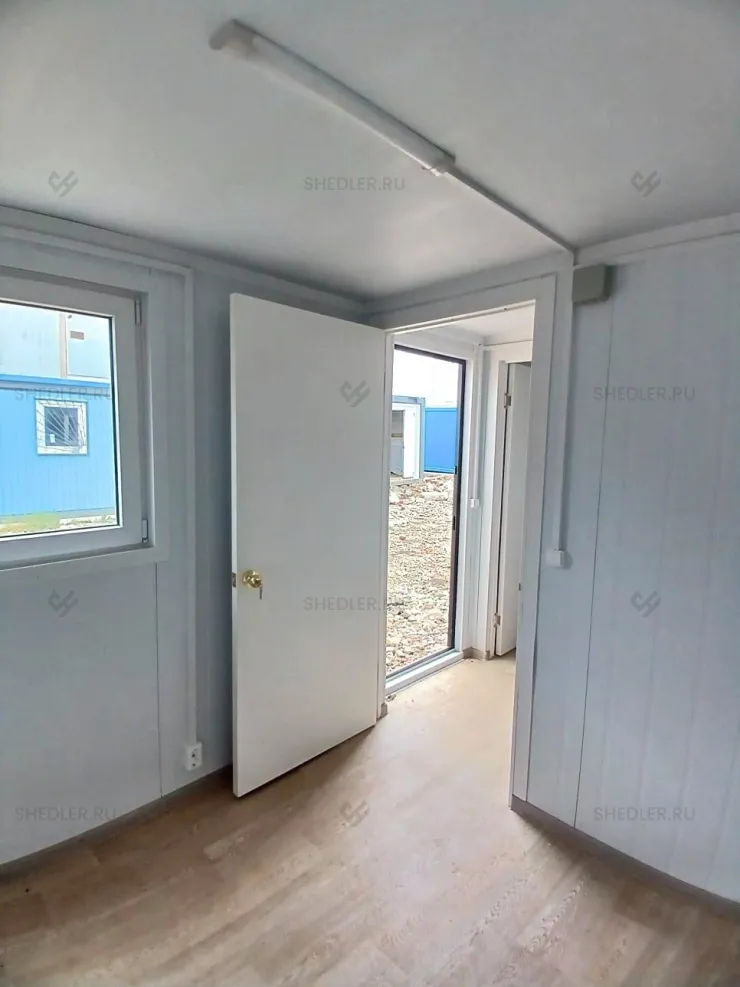 Внутренняя отделка модульного здания