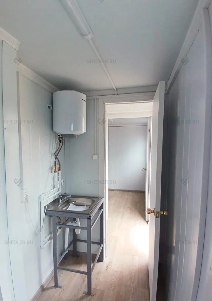 Внутреннее обустройство модульного здания