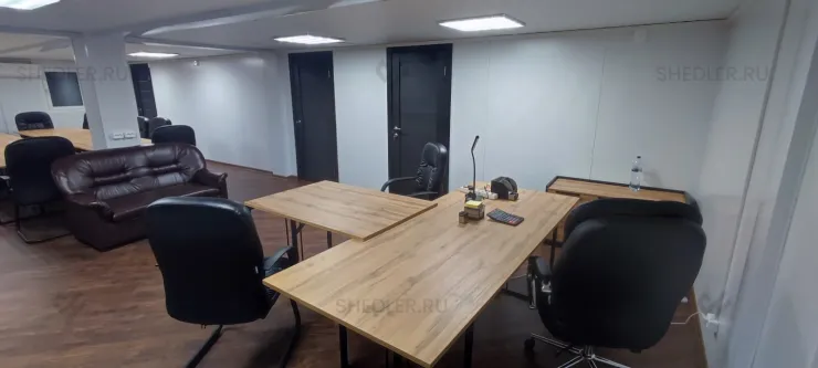 Модульное здание из 10 блок-контейнеров из сэндвич-панелей в Московской области Сергиев Посад внутри