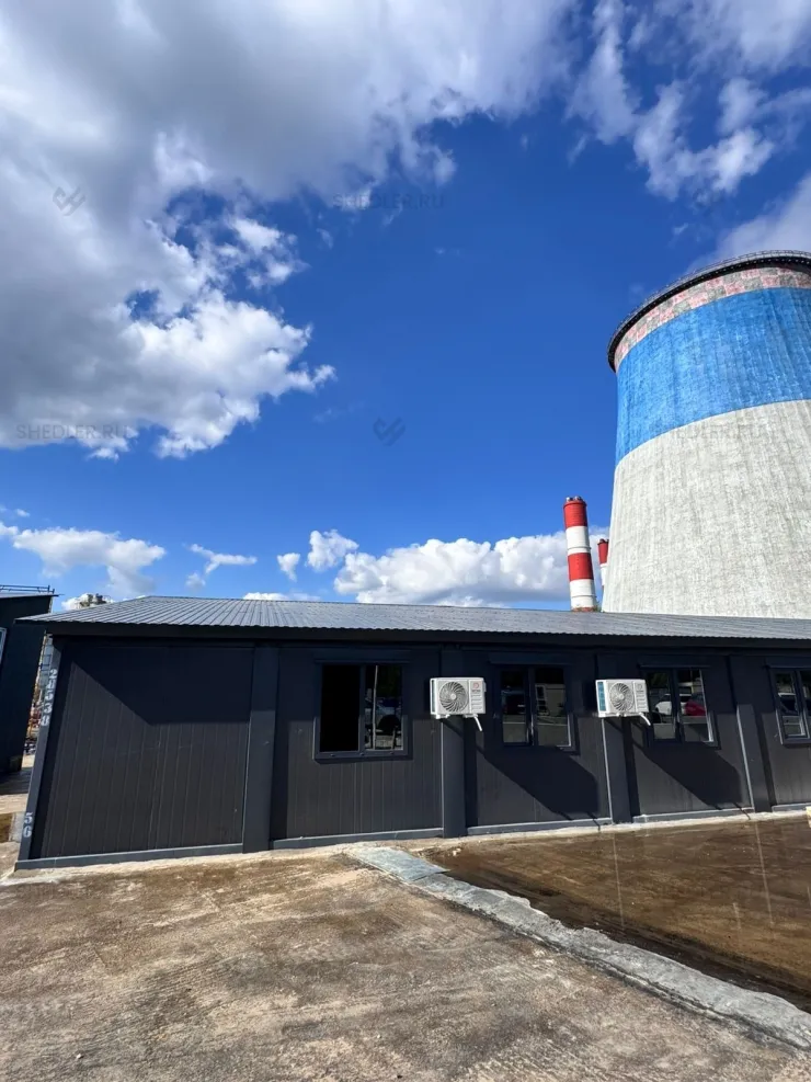 Модульное здание из 36 блок-контейнеров СП в Москве