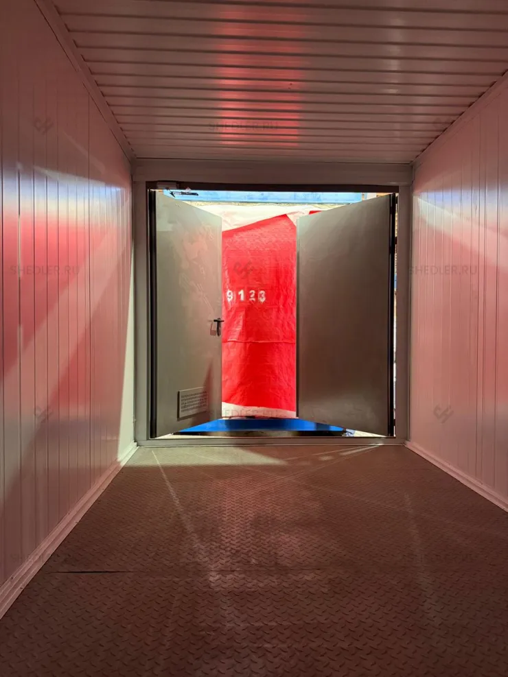 Блок контейнер БК-01СП SHEDLER со взрывозащищенными характеристиками внутри