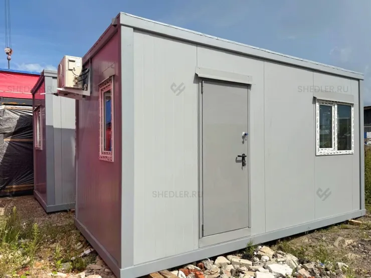 Блок-контейнер БКСП SHEDLER на металлургический завод в Липецке