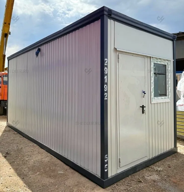 Пункт КПП SHEDLER из 2 блок-контейнеров в Мытищах