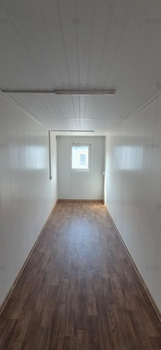 Просторное модульное здание из 8-и блок-контейнеров в Москве