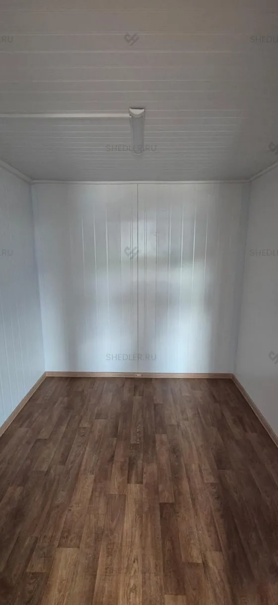 Вместительное модульное здание из 8-и блок-контейнеров в Москве