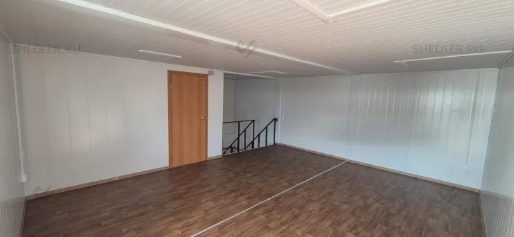 Оборудованное модульное здание из 8-и блок-контейнеров в Москве