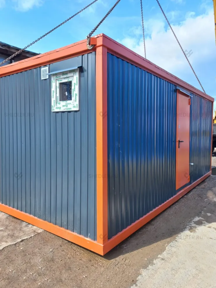 Удобный сантехнический блок-контейнер на основе БК-04 ПВХ в Московской области