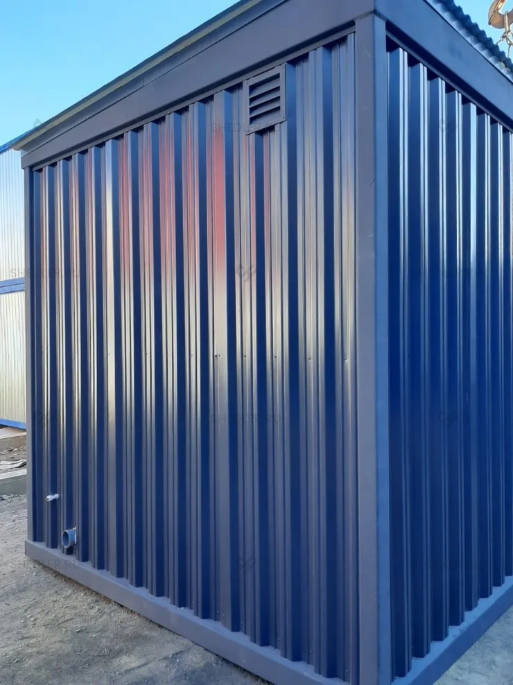 Вместительный блок-контейнер для заказчика