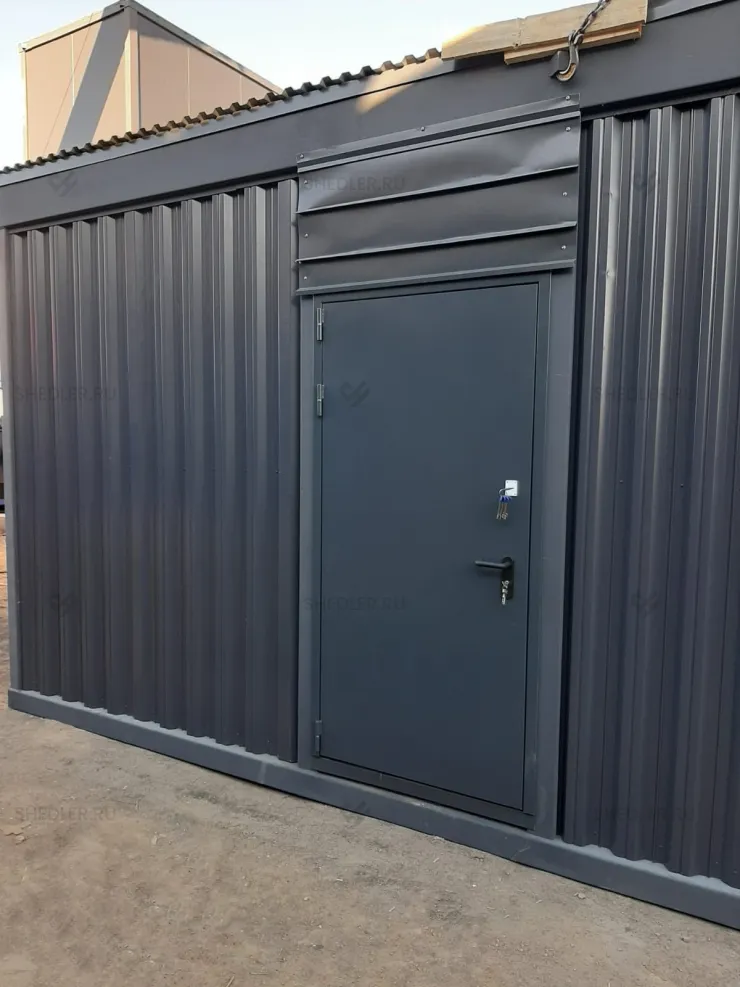 Просторный блок-контейнер для заказчика в г. Волжский