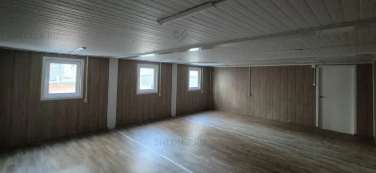 Внутренняя отделка модульного комплекса