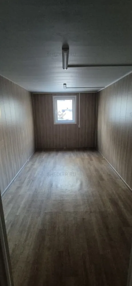 Внутренняя отделка комнат в модульном здании