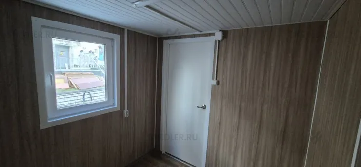 Остекление в модульном здании