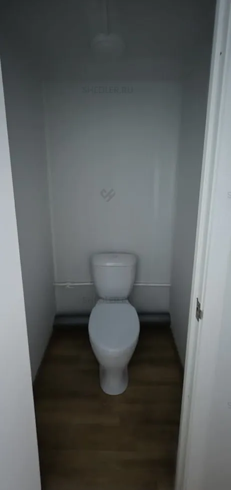 Санузел в модульном здании