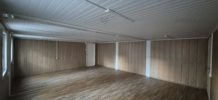 Отделка стен, пола и потолка в модульном здании