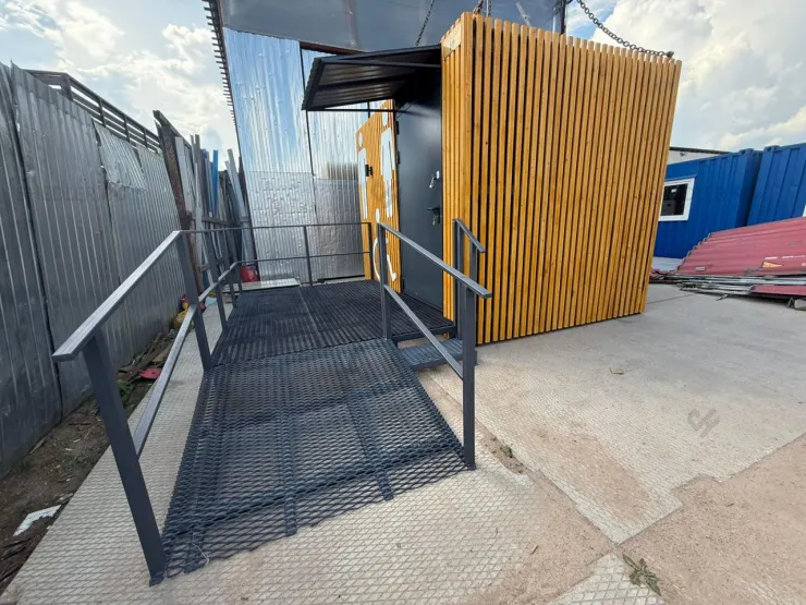 Здание туалета для заказчика в г. Клин