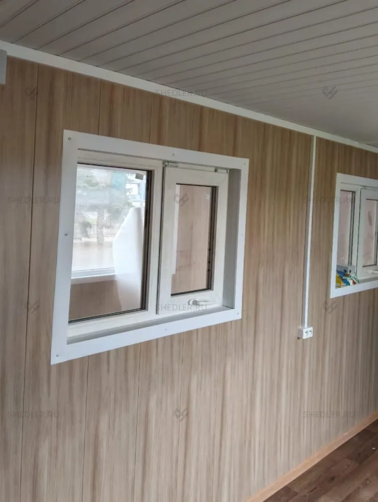 Проходная из 2 блок-контейнеров в город Одинцово