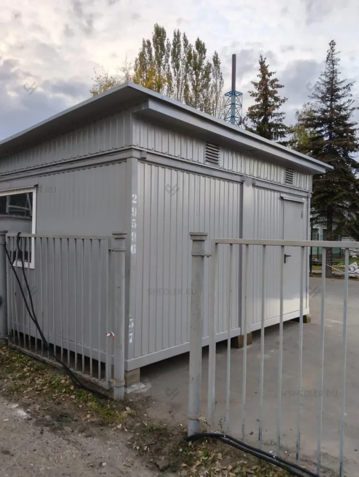 Проходная из 2 блок-контейнеров в г. Одинцово, Московская область