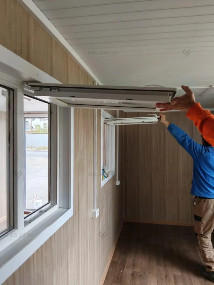 Проходная из 2 БК Шедлер