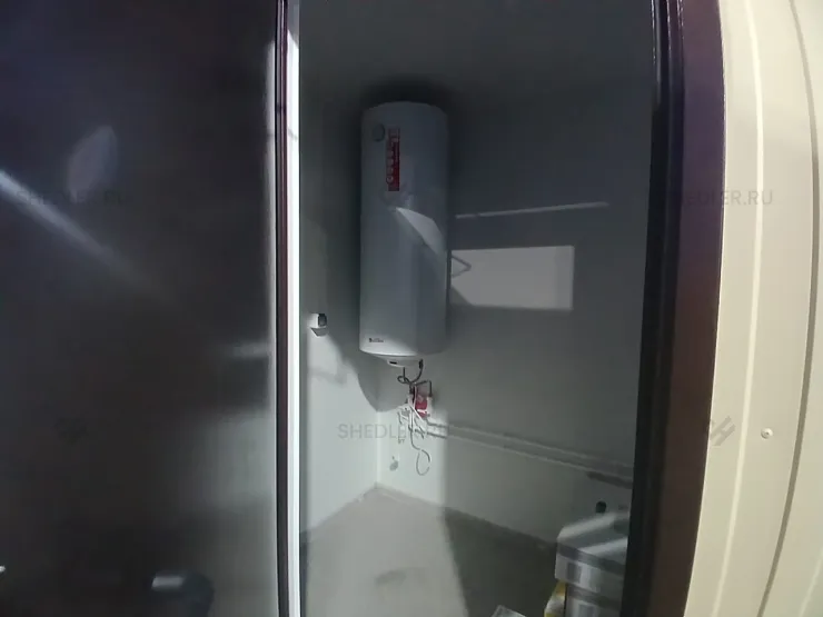 Внутреннее оборудование в блок-контейнере