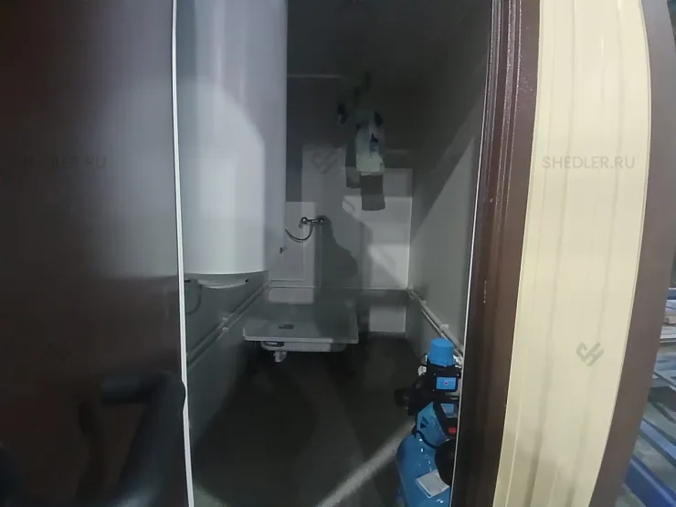 Оборудование санузла в блок-контейнере