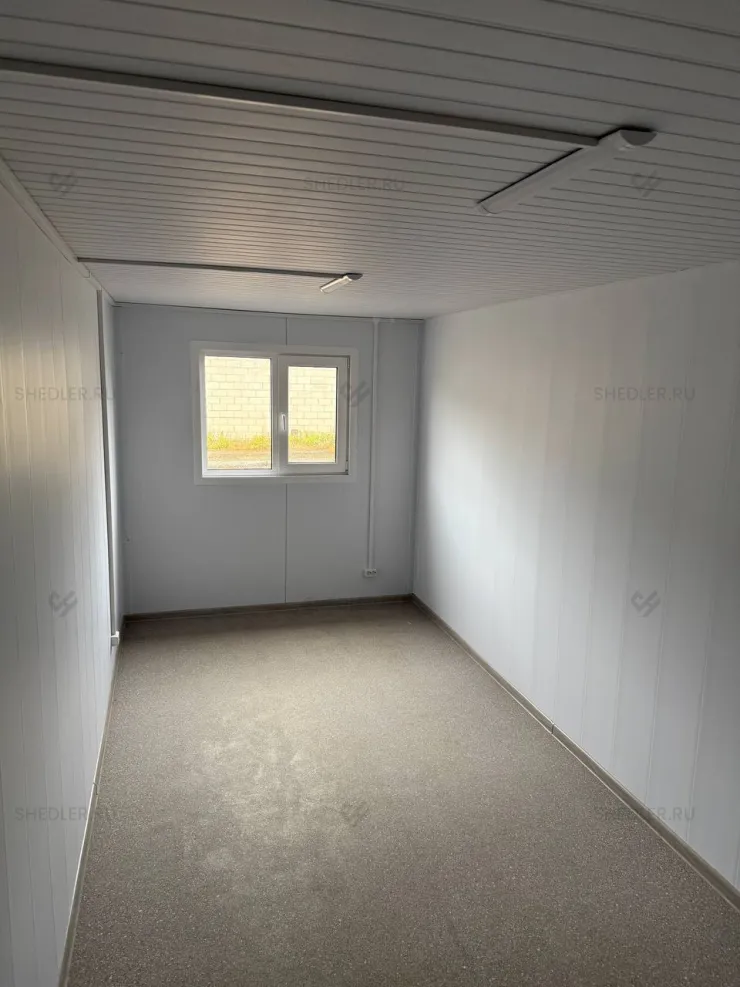 Модульное здание Shedler из 20 БКСП-00 из СП с отделкой