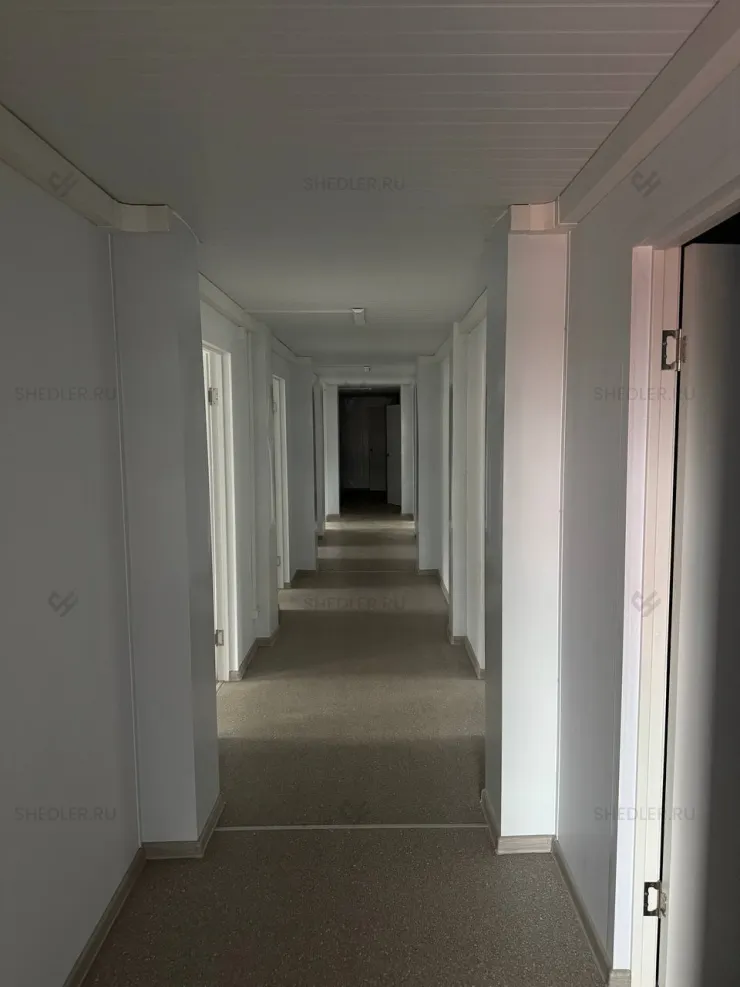 Модульное здание Shedler из 20 БКСП-00 для офиса