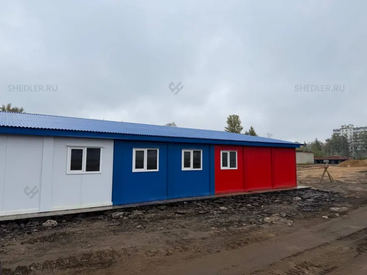 Модульное здание из 20 БКСП-00 в п. Коммунарка