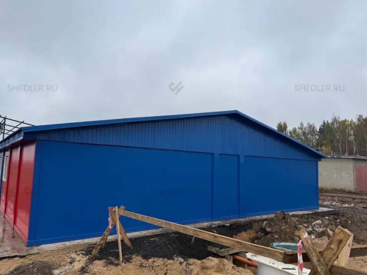 Модульное здание Шедлер из 20 БКСП-00 в п. Коммунарка