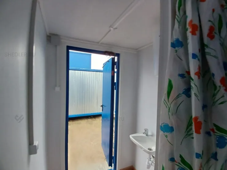 Внутренняя отделка блок-контейнера