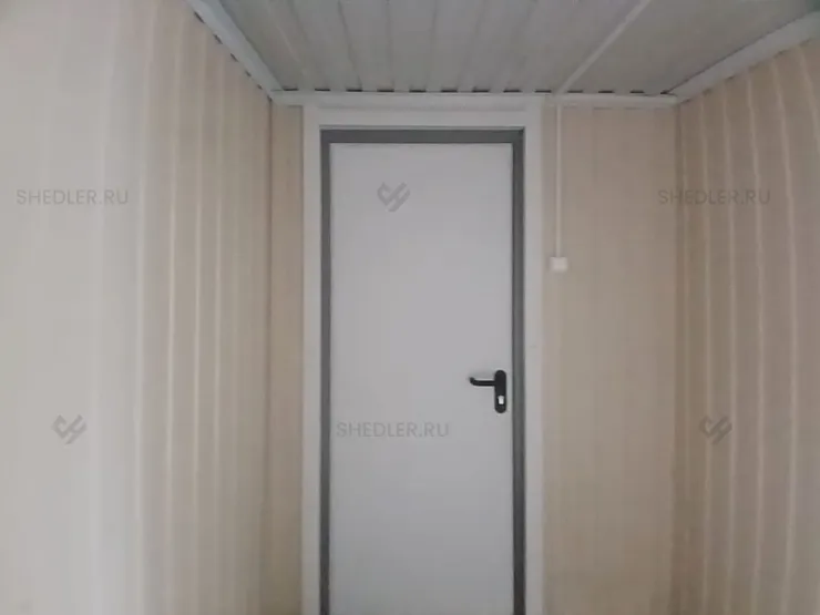 Внутреннее оснащение блок-контейнера