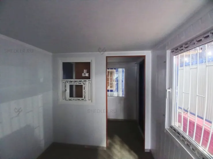 Внутренняя отделка помещения проходной