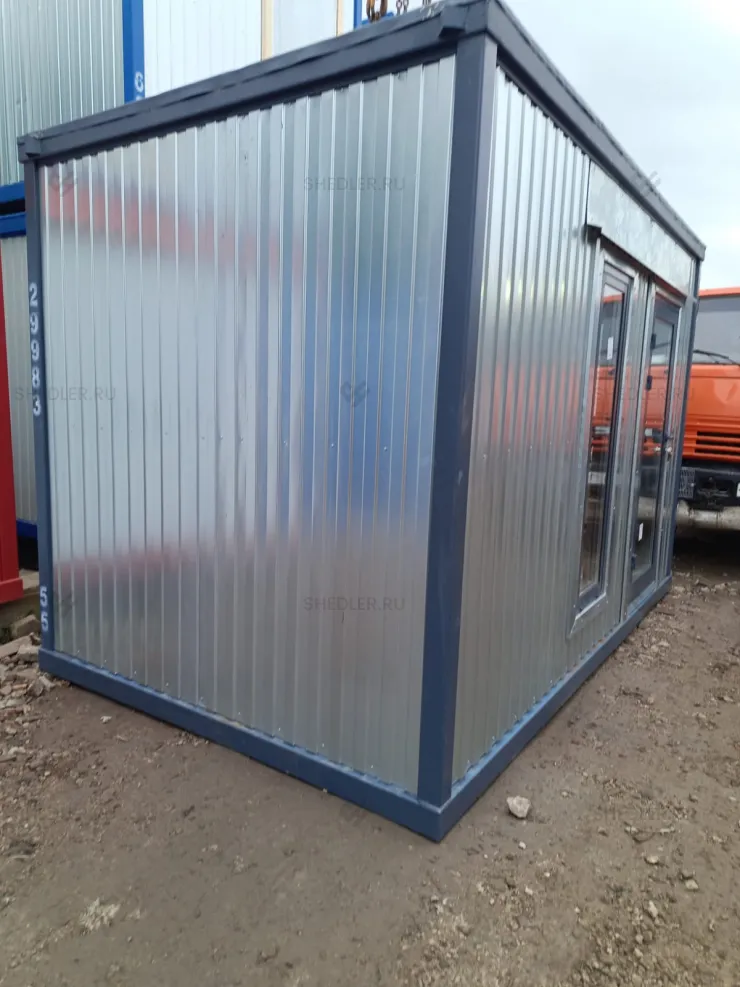 Блок-контейнер SHEDLER с окнами-витринами