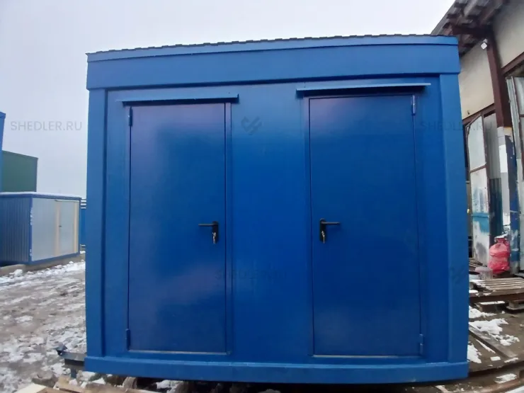 Сантехнический блок-контейнер для заказчика