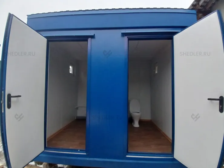 Сантехнический БК на два туалета