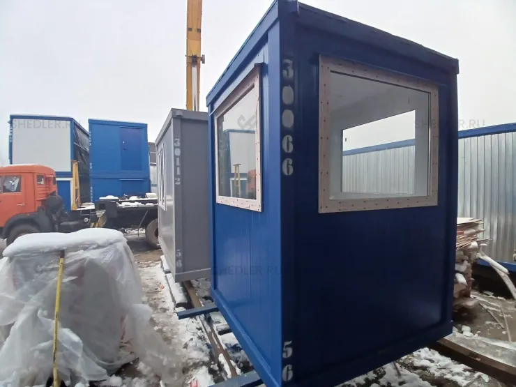 Пост охраны SHEDLER для заказчика