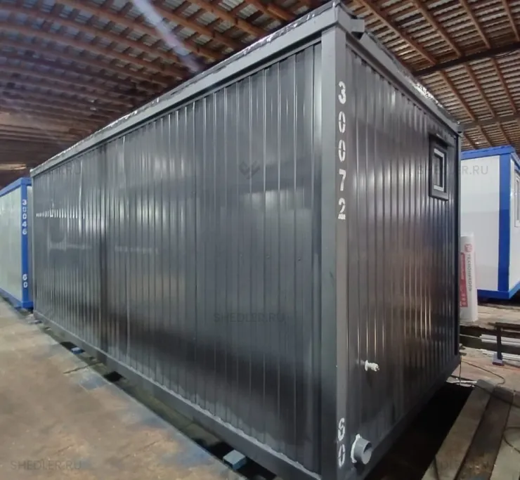 Проходная из блок-контейнера из СП