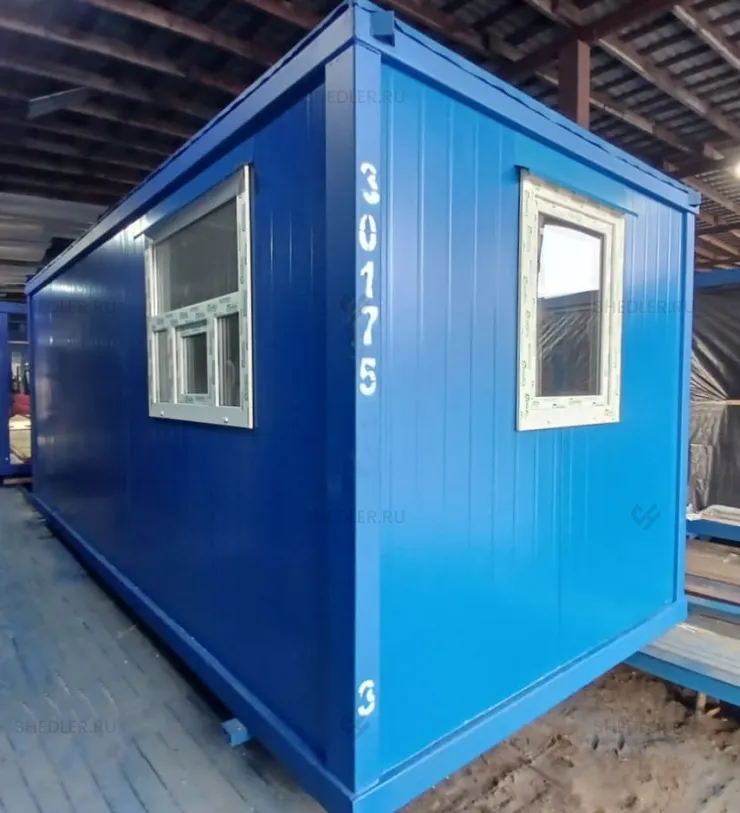 Блок контейнер БК-00СП с тремя окнами в Тверской области