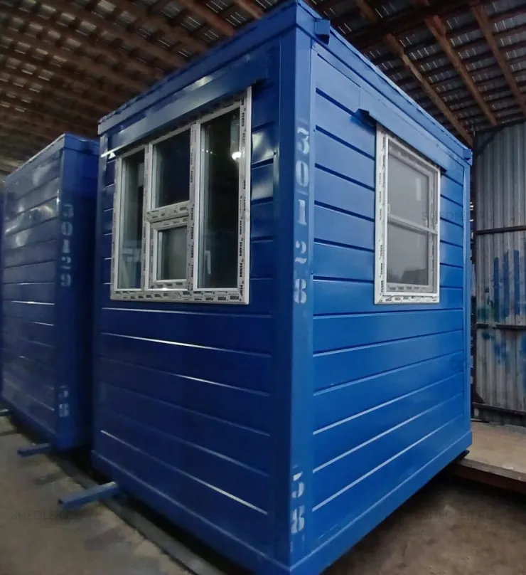 Три модульных поста охраны для заказчика в г. Москва